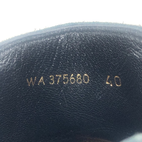 YSL YVES SAINT LAURENT Black Chelsea Ankle Boot 10 - Picture 9 of 10